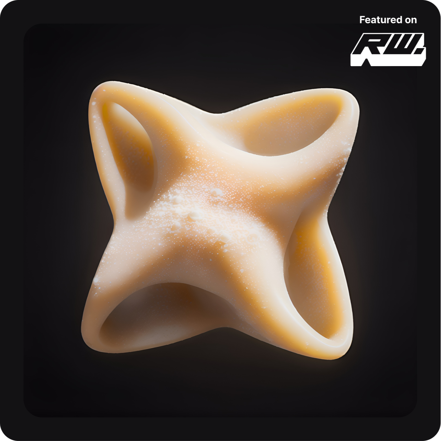 Pasta inspired from shuriken