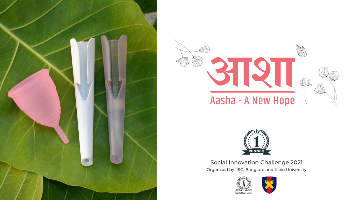 Aasha menstrual cup applicator overview