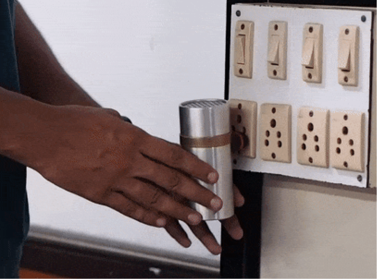 Heating element isolation safety detail