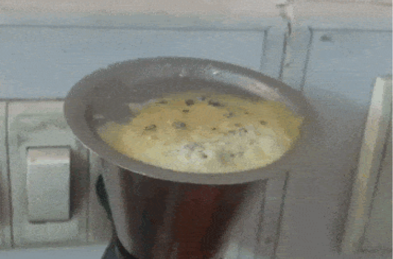 Electric Resin Burner process detail one
