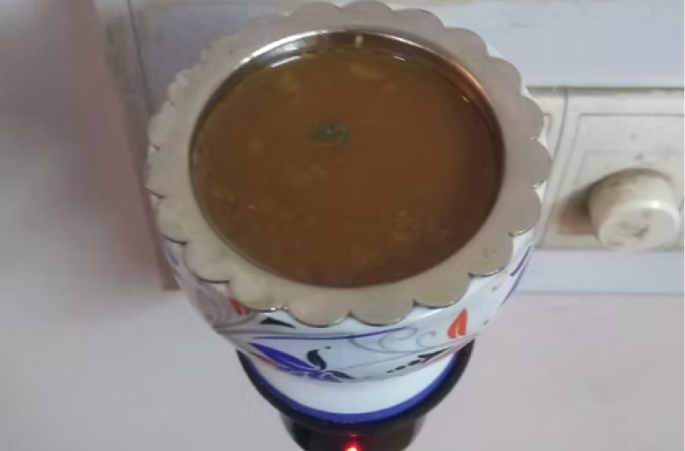 Electric Resin Burner process detail three