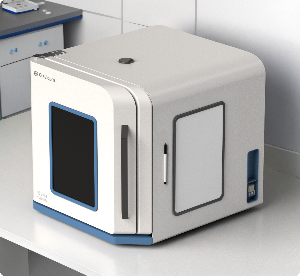 Glaviqem oven add-on whiteboard detail