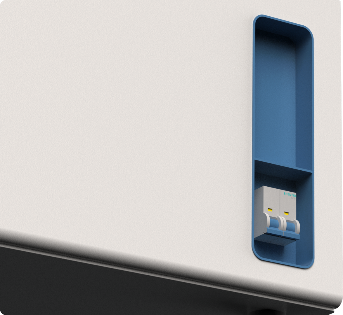 Glaviqem oven electric access detail