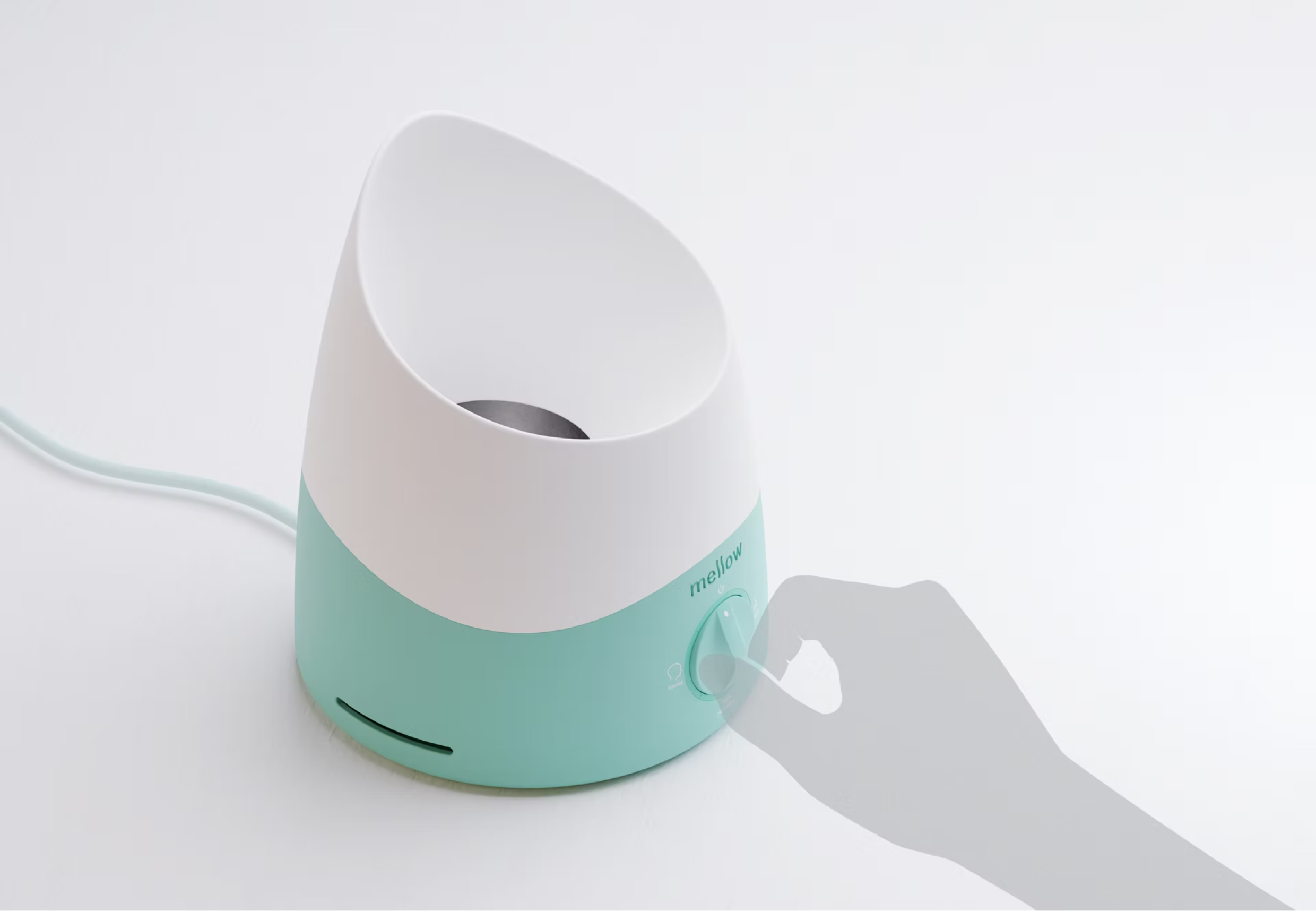 Mellow knob interaction and ergonomic details