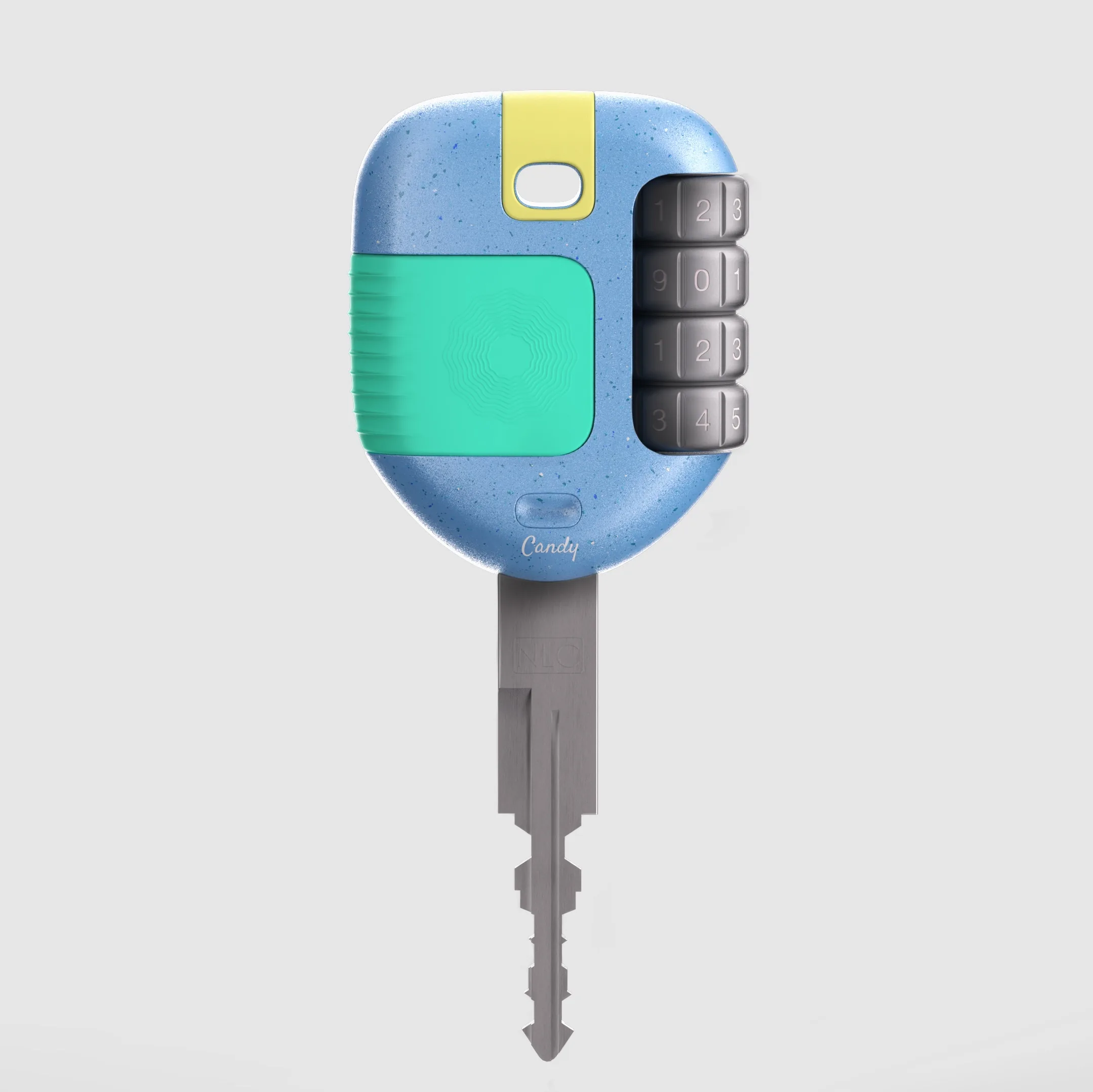Candy car key pattern
