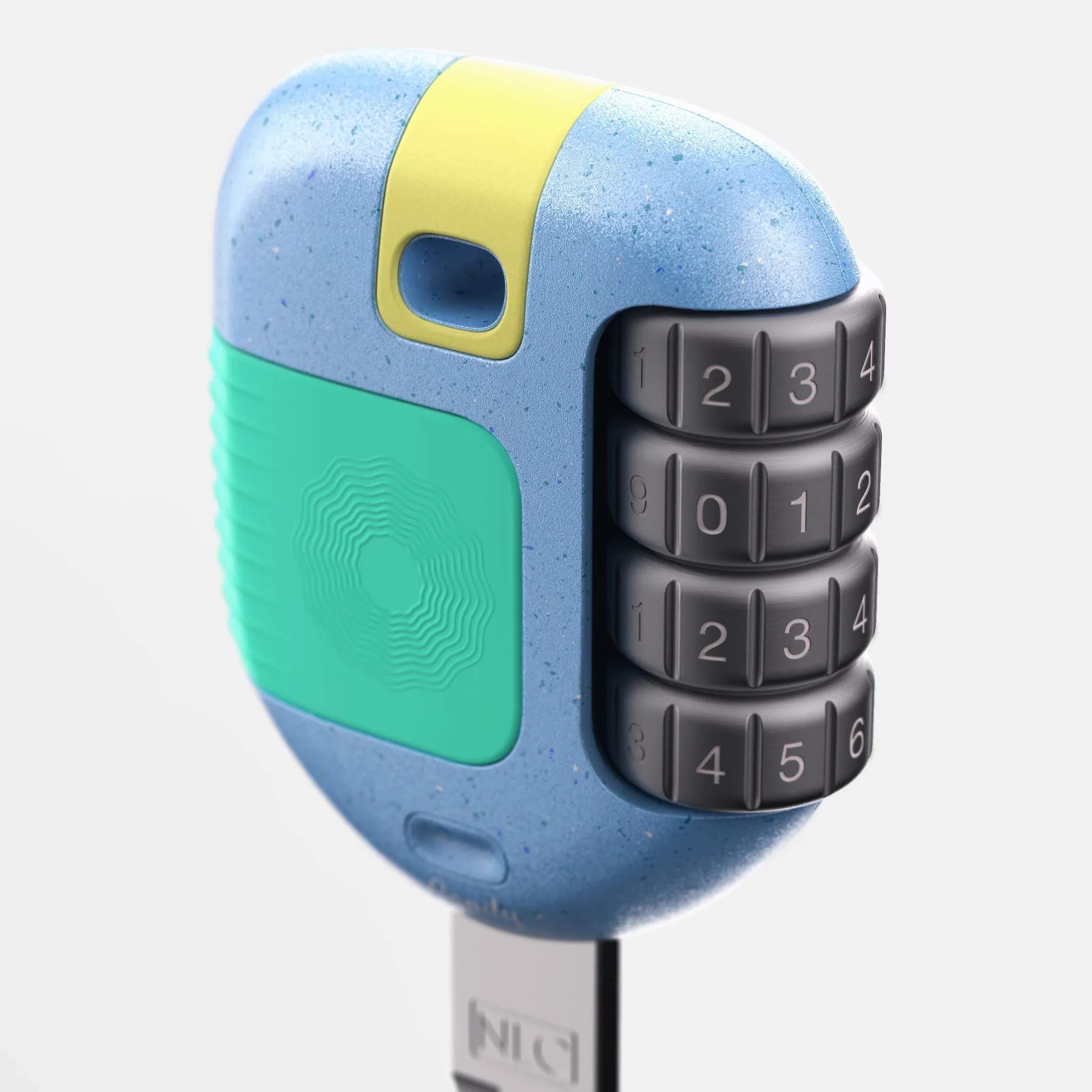 Candy car key color one