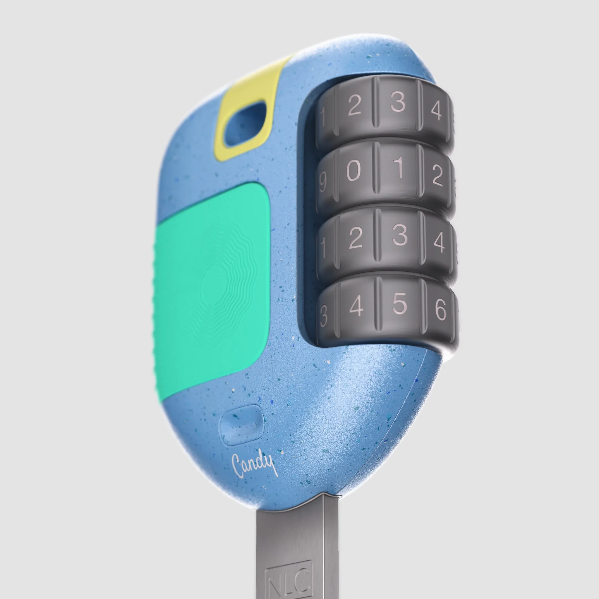 Candy car key color three
