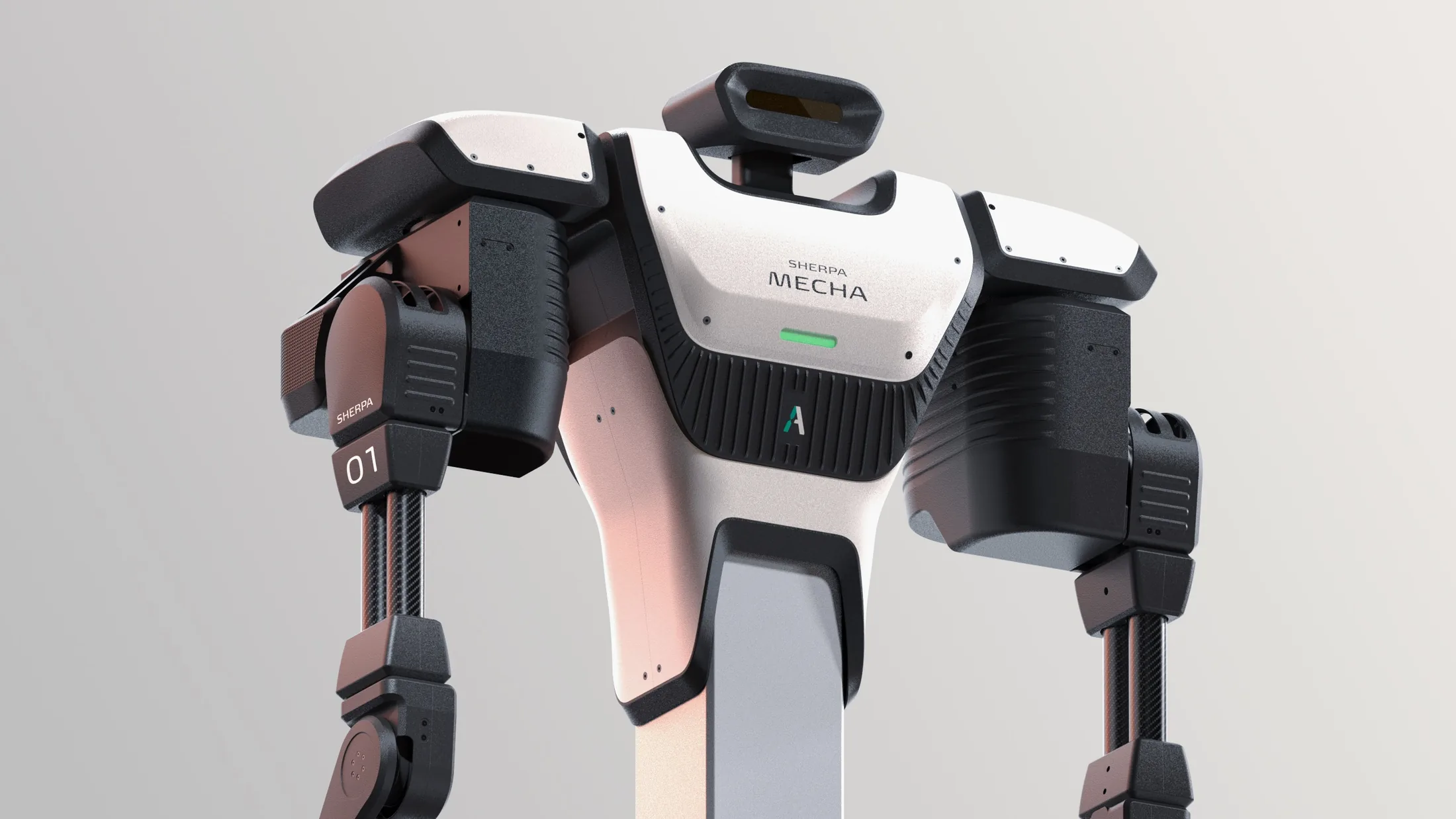 Sherpa Mecha front detail