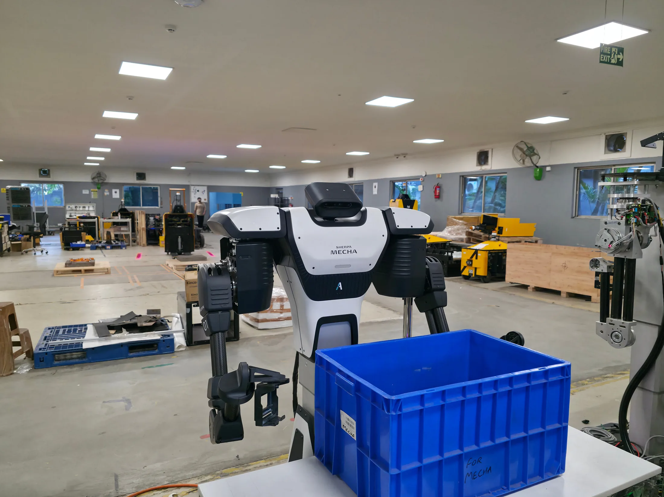 Sherpa Mecha workshop prototype five