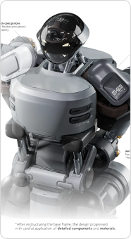 Sherpa Mecha design process reference 6