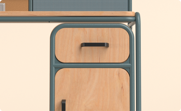 Study table storage detail