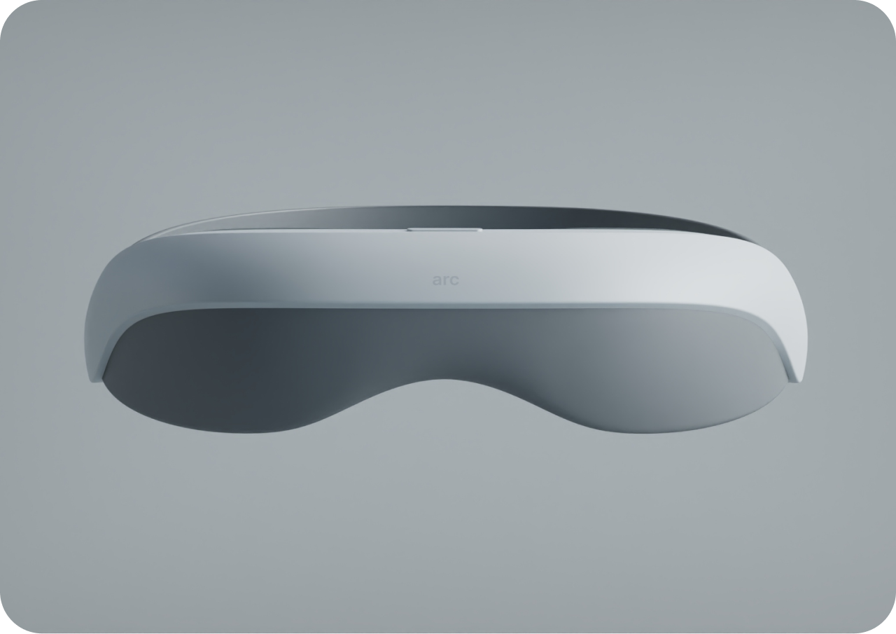 Mave curved tDCS headset concept